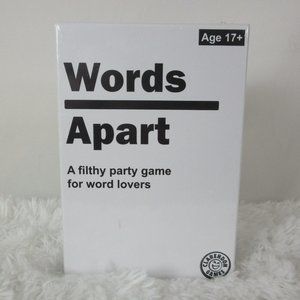 Words Apart Game The Outrageous Party Card Game For Word Lovers New In Box